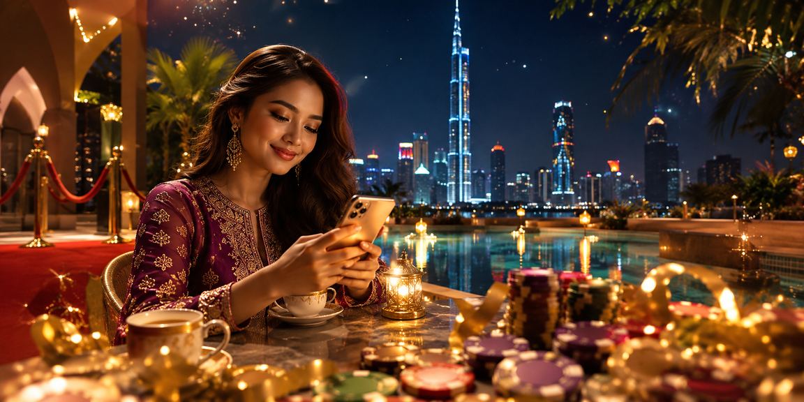 Player using mobile casino in Kuala Lumpur